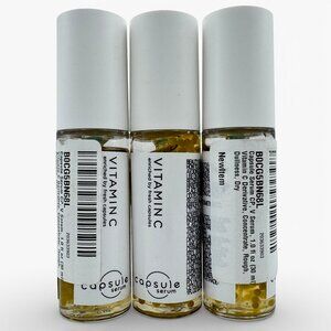 3 Pack Capsule Serum Beauty Serum with Vitamin C V Serum Brighten Dull Skin 1 oz
